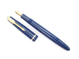 Parker Junior Duofold Aerometric in Blue.
