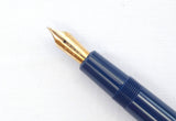 Parker Junior Duofold Aerometric in Blue.