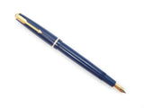 Parker Junior Duofold Aerometric in Blue.