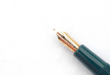 Parker Duofold Slimfold in Green.