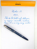 Parker 17 Lady in Blue