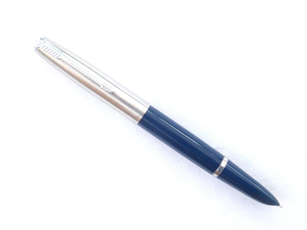 Parker 21 Super in Blue. Medium/broad nib. – Collectablepens
