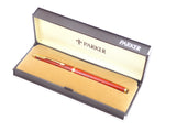 Parker 180 fountain pen in Red Jasper.