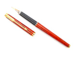 Parker 180 fountain pen in Red Jasper.
