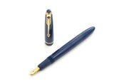 Danish Parker Duofold Slimfold in Blue