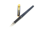 Parker 180 in Navy Blue Laquer. Broad Nib. 1980.