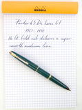 Parker 45 De Luxe GT in Green.