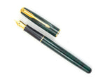 Parker Sonnet I in Striped Laque Green