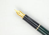 Parker Sonnet I in Striped Laque Green