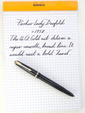 Parker Lady Duofold in Black