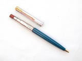 Rolled Silver Cap Parker 51 Pencil in Teal