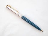 Rolled Silver Cap Parker 51 Pencil in Teal