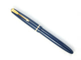 Parker Duofold Slimfold in Blue. Flex nib.