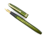 Conway Stewart 74 in Green Herringbone.