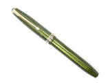 Conway Stewart 74 in Green Herringbone.