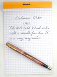 Waterman's 513 NM in Striated Pink