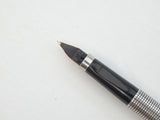 Parker 75 Silver Crosshatch/Cisele. Extra Fine nib