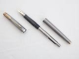 Parker 75 Silver Crosshatch/Cisele. Extra Fine nib
