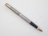 Parker 75 Silver Crosshatch/Cisele. Extra Fine nib