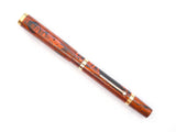 Mabie Todd Swan SF130 in Red Mottled Hard Rubber