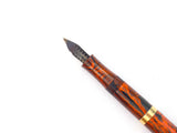 Mabie Todd Swan SF130 in Red Mottled Hard Rubber