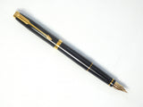Parker 75 Laque Black. 18Ct. Gold Nib