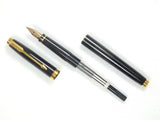 Parker 75 Laque Black. 18Ct. Gold Nib