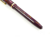 Conway Stewart No.12  in Marbled Burgundy.