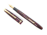 Conway Stewart No.12  in Marbled Burgundy.
