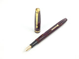 Conway Stewart No.12  in Marbled Burgundy.