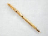 Waterman CF Ballpoint in Gold Filled Fine Line Pattern.