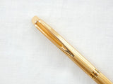 Waterman CF Ballpoint in Gold Filled Fine Line Pattern.
