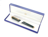 Waterman Gentleman Rollerball in Green Lacquer.