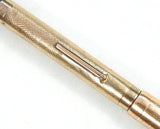 WHS Rolled Gold Lever Filler by Conway Stewart. 1920s.