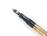 WHS Rolled Gold Lever Filler by Conway Stewart. 1920s.