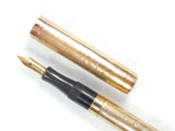 WHS Rolled Gold Lever Filler by Conway Stewart. 1920s.