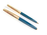 Parker 65 Custom Set in Vista Blue.