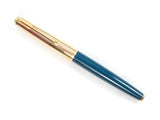 Parker 65 Custom Set in Vista Blue.