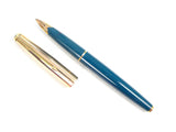 Parker 65 Custom Set in Vista Blue.