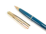 Parker 65 Custom Set in Vista Blue.