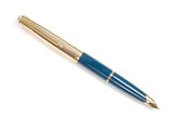 Parker 65 Custom Set in Vista Blue.