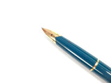 Parker 65 Custom Set in Vista Blue.