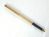 Paper Mate Dynasty Satin Gold Fountain Pen. Immaculate New Old Stock