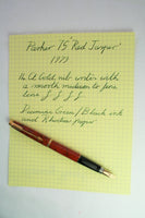 Parker 75 in Jasper Red Quartz.  A rare colour and mint condition.