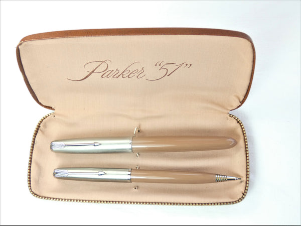 Parker 51 set in Cocoa