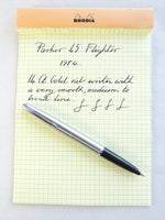 Parker 45 Flighter. 14 Ct.Gold nib. 1984.