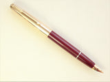 Parker 17 De Luxe Early Beak Nib in Red