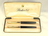 Parker 61 Custom Duette Set